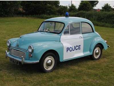 1971 MORRIS MINOR POLICE CAR - Image 1