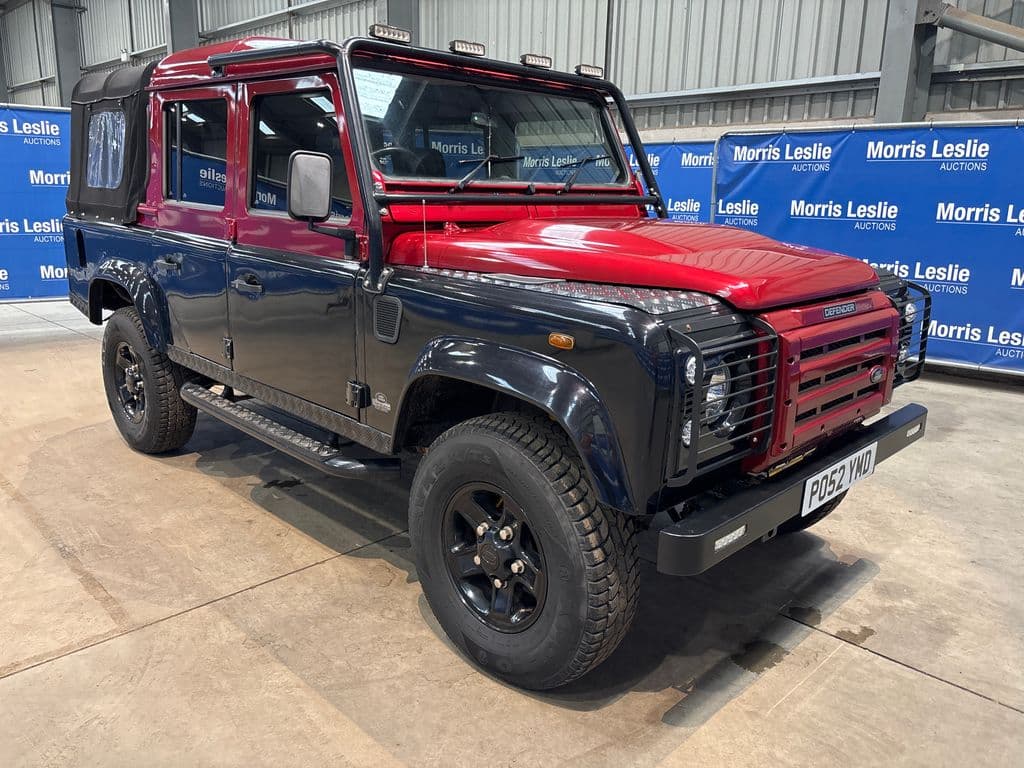 2002 Land Rover DEFENDER 110 TD5 BLACK DCB - Image 1