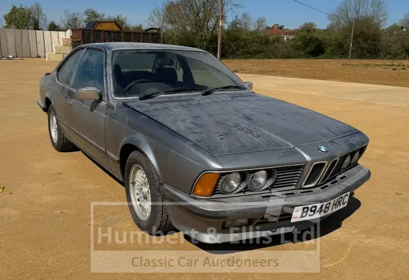 1985 BMW 635 CSi (E24) AUTO - FOR RECOMMISSIONING - Image 1