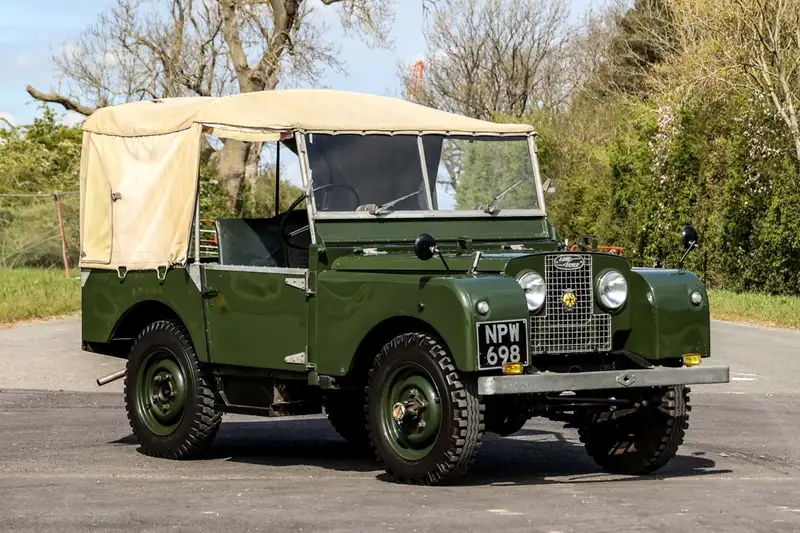 1952 Land Rover Series I 80" Canvas Tilt - Image 1