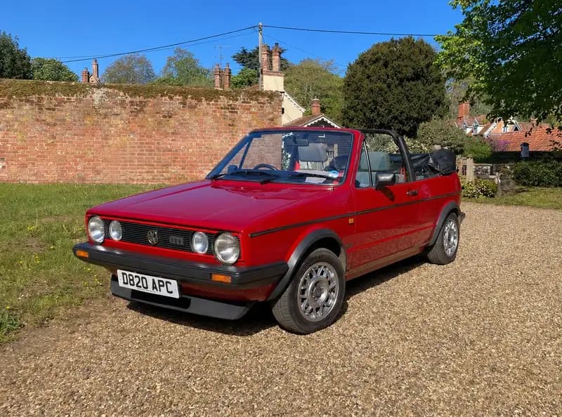 1987 Volkswagen Golf GTi Mk1 Convertible - Image 1