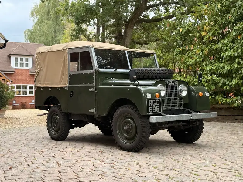 1956 Land Rover Series I 86" Canvas Tilt - Image 1