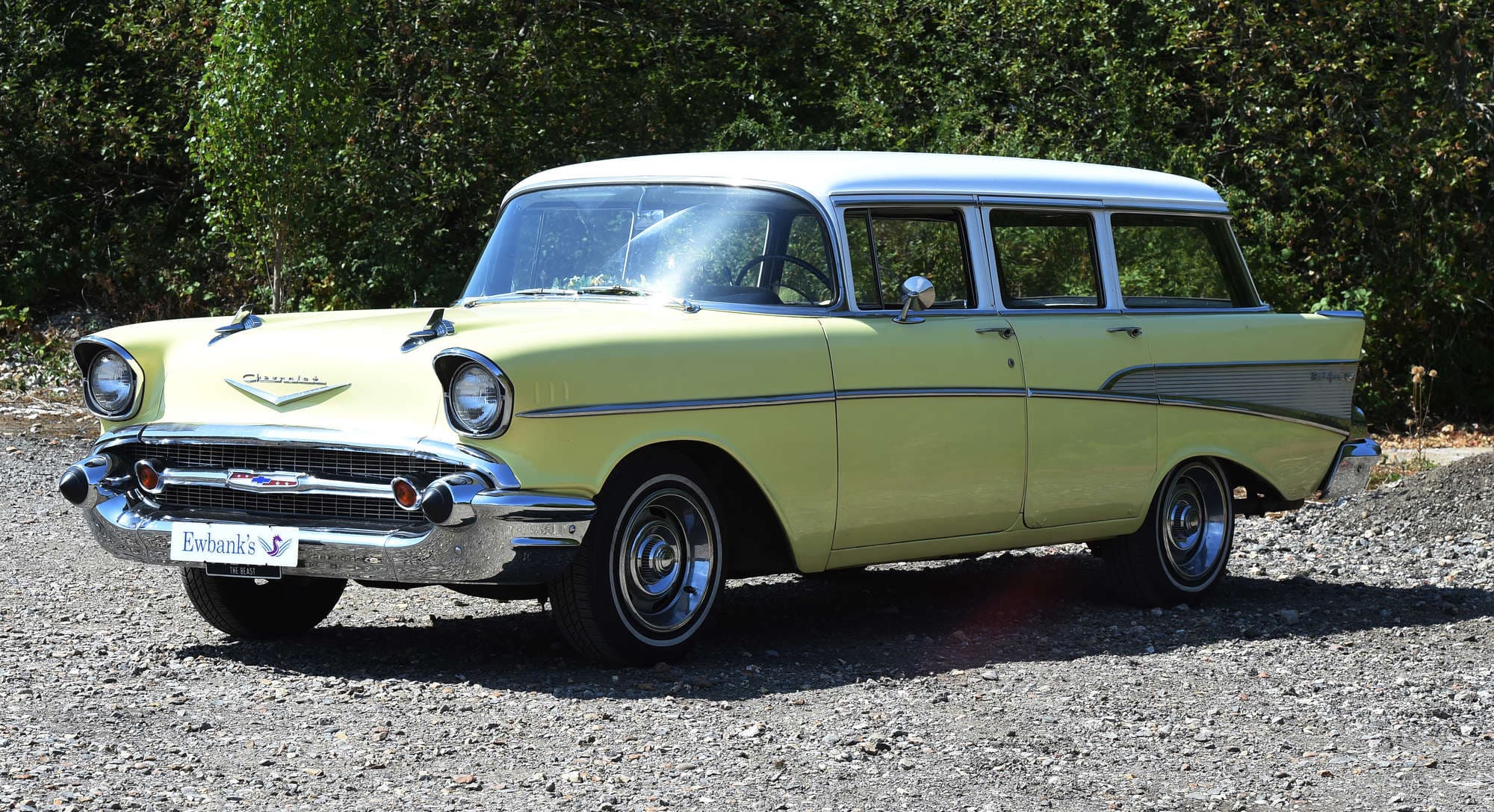 1957 Chevrolet 210 Bel-Air Station Wagon. Mileage displaying: 41,870 - Image 1